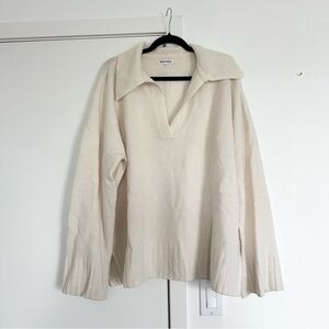Reformation wool collared sweater